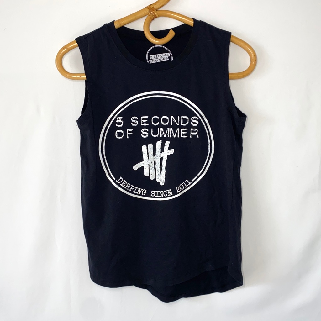 5 Seconds Of Summer Sleeveless Tee